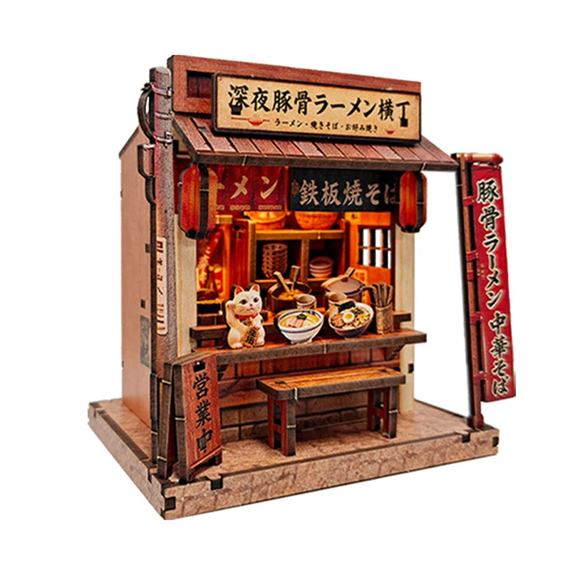 Échoppe de rue japonaise miniature — Kit à construire