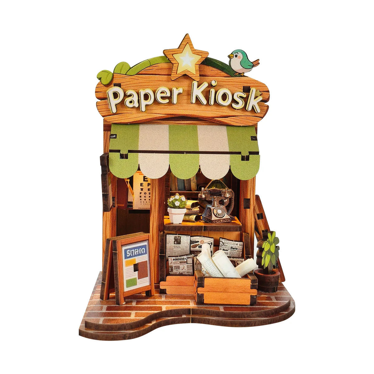 Échoppe de rue japonaise miniature — Kit à construire