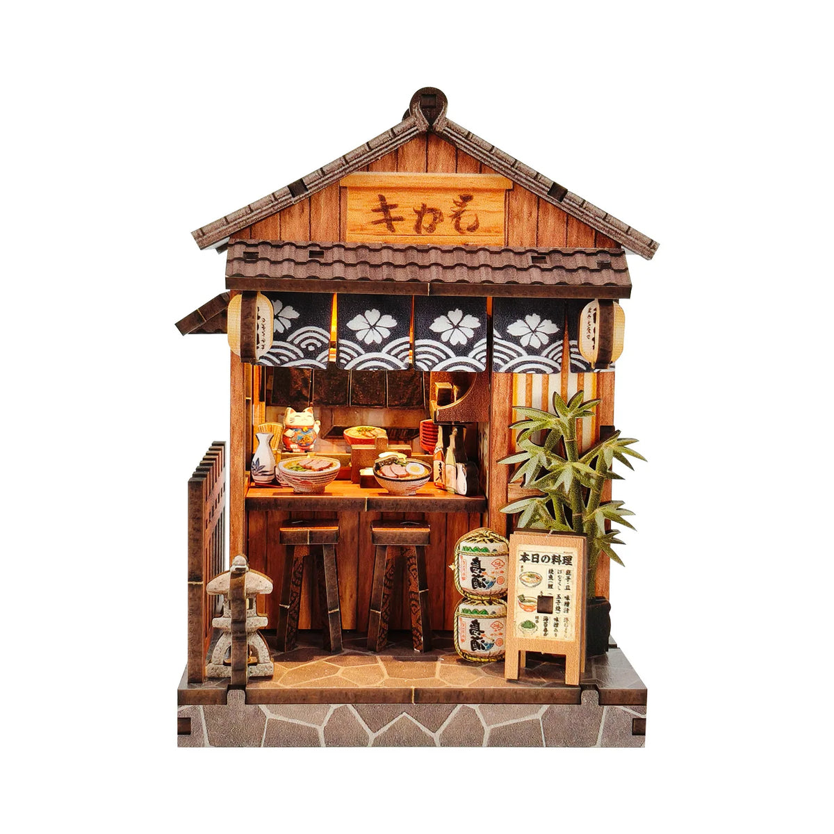 Échoppe de rue japonaise miniature — Kit à construire