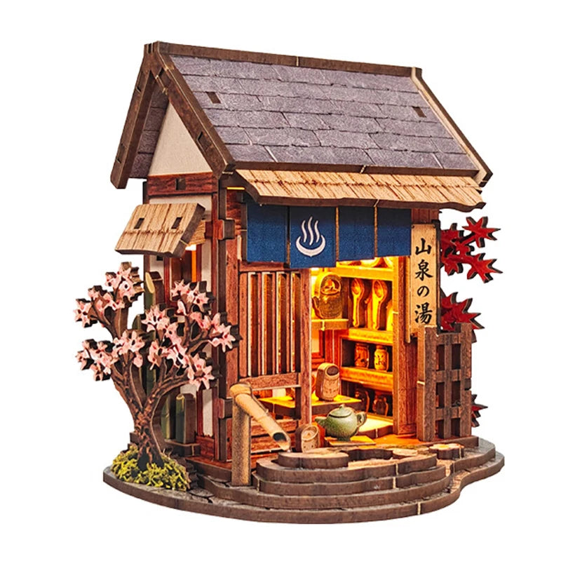 Échoppe de rue japonaise miniature — Kit à construire